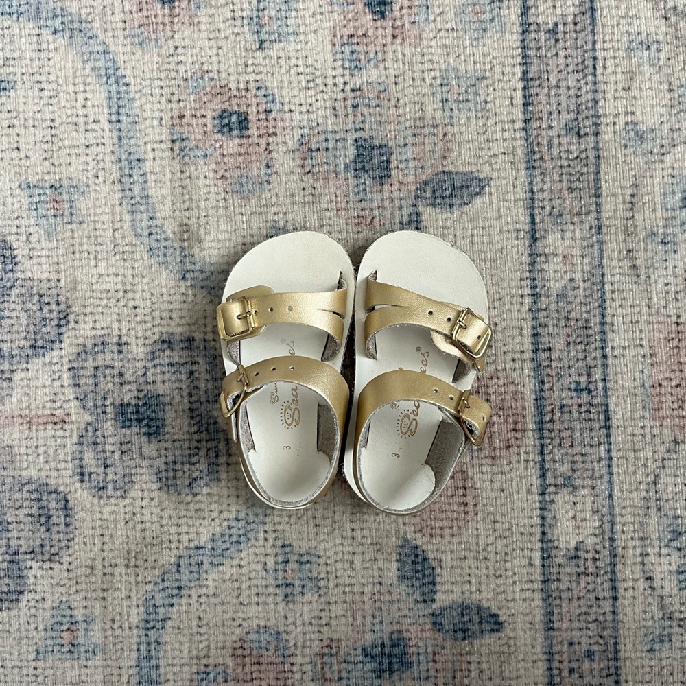 Gold Sea Wees by Salt Water